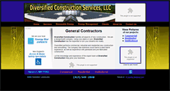 Desktop Screenshot of diversifiedconstruct.com
